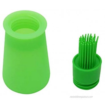 EIKS Silicone Oil Brush with Squeeze Bottle for Cooking Grilling Frying Baking Pancake BBQ Marinate Foods