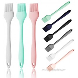 Hoshen Three-Piece High Temperature Resistant Silicone Oil Brush Integrated Silicone Brush Kitchen Barbecue Brush Oil Brush White Green Pink