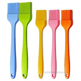 Silicone Pastry Brush Heat Resistant Grill Basting Brushes Barbecue for BBQ Baking Kitchen Cooking Baste Pastries Cakes Meat Desserts Dishwasher safe