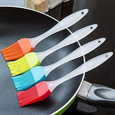 YITAQI Silicone Basting Pastry Brushes,Heatproof Easy Clean DIY Sauce for Food Kitchen Supplies Oil Brush BBQ ToolsRed