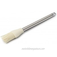 Zeal Pastry Basting Brush with Stainless Steel Handle Silicone Cream 26 x 4 x 1.5 cm
