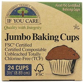 If You Care JUMBO Baking Cups pack of 2