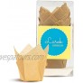 Tulip Baking Cupcake Liners Natural: 100 Liner Count Cupcake and Muffin Wrappers