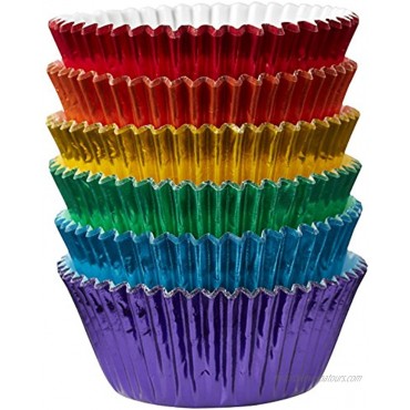 Wilton 72 Count Rainbow Cupcake Liners