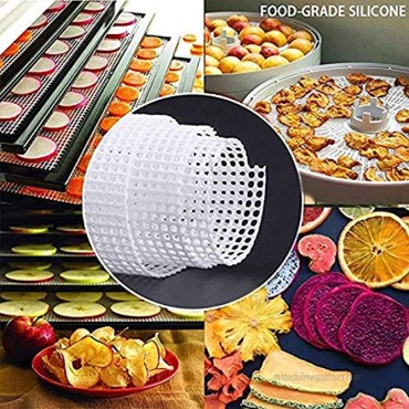 6Pcs 12 Inch Non Stick Silicone Steamer Liners Mesh Mat Pad,Reusable Round Dumplings Mat For Steaming Basket Cooking,Pastry By Fun Young