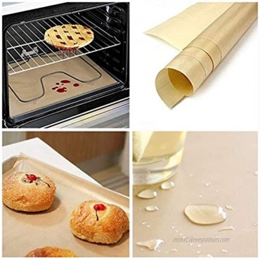 DOITOOL Oven Liners for Bottom of Gas Electric Oven and Microwave Ovens 30X40CM Reusable Heat Resistant Oven Protector Liner Baking Mat White
