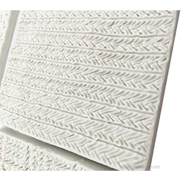 Fondant Impression Mat Sweater Texture Design Silicone Cake Decorating Supplies for Cupcake Wedding Cake Decoration