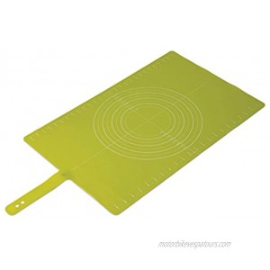 Joseph Joseph Silicone Roll-Up Pastry Mat with Measurements Green