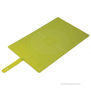 Joseph Joseph Silicone Roll-Up Pastry Mat with Measurements Green