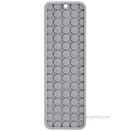 madesmart Small Styling Heat Mat Grey | VANITY COLLECTION | Heat-Resistant Silicone | Vanity & Countertop Protection | Wrap-around Fold for Travel | BPA-Free