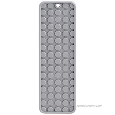 madesmart Small Styling Heat Mat Grey | VANITY COLLECTION | Heat-Resistant Silicone | Vanity & Countertop Protection | Wrap-around Fold for Travel | BPA-Free