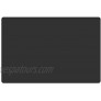 Monikami 23.6 by 15.7 Inch Extra Large Multipurpose Silicone Mat Placemats Kitchen Mat Countertop Protector Pastry Baking Mat Table Mat Non-SlipBlack,1