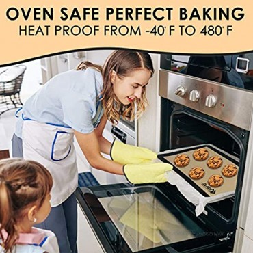 Silicone Baking Mat Food Grade Heat Resistant Non-Stick and Eco-Friendly Non-Toxic for Oven Baking