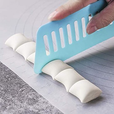 Silicone Baking Mat for Pastry Rolling Dough Mats Large Nonstick and Nonslip with Measurements,Dining Table Placemat 20'' by 16'' Semi-transparent