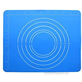Silicone Baking Mats Pastry Mats for Rolling Dough Non-Stick & Non-Slip Dough Mats with Measurement 100% Food-Grade Silicone BPA Free 20 x 16 Inch
