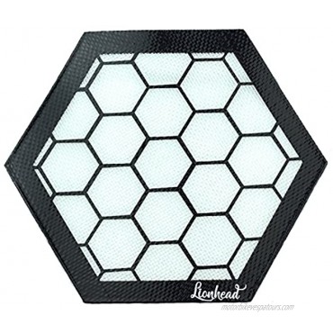 Silicone Mat Bundle 8 Hexagon Mat + 5 Carving Tool + 7ml Non-Stick Container + Sponge Lionhead Honeycomb