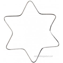 Fat Daddio's Stainless Steel Star Cake and Pastry Ring 2.5 Inch x 1.375 Inch