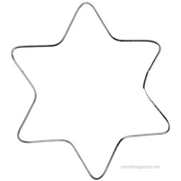 Fat Daddio's Stainless Steel Star Cake and Pastry Ring 2.5 Inch x 1.375 Inch