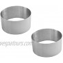 Small Mousse Ring 3.5 Diameter x 1.77 High 2 Piece Stainless Steel