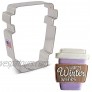 Ann Clark Cookie Cutters Latte Coffee Cup Cookie Cutter by Flour Box Bakery 3.75