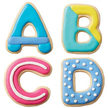 Wilton Alphabet and Number Cookie Cutter Set