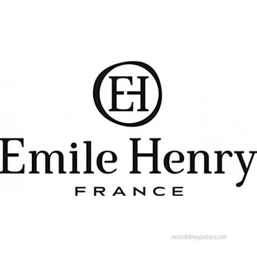 Emile Henry Made in France 8.5 oz Creme Brulee Set of 2 5 by 1.5 Burgundy Red