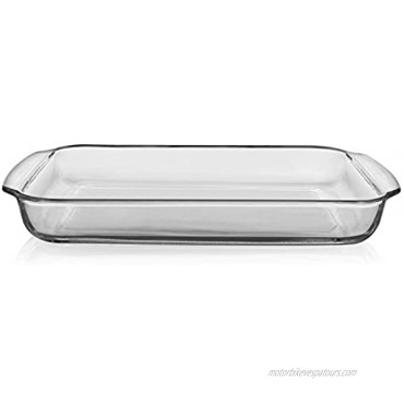 Libbey Baker's Premium 6-Piece Glass Casserole Baking Dish Set with 2 Covers