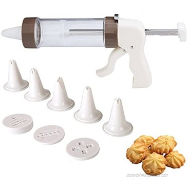 FantasyDay Biscuit Making and Icing Set Cookie Biscuit Press and Cake Icing Decorating Set with Icing Gun Cookie Press Cutter Kit with Discs and Nozzles For Beginner and Professional Use #1