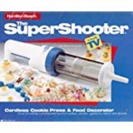 Hamilton Beach Super Shooter Cordless Cookie Press and Food Decorator