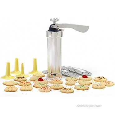 Norpro Deluxe Cookie Press with Icing Gun 8.5in 21.5cm and holds 1.25c 10oz