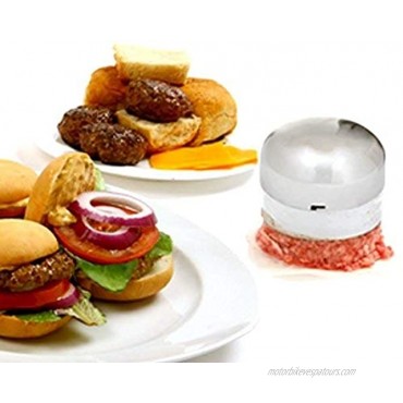 Norpro Mini Burger Press Silver