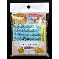 Cookie Stamp Alphabets and Numbers from Japan