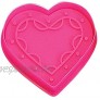 CybrTrayd R&M Heart 2.75 Cookie Stamper Set of 3 Pink