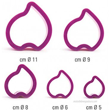 DECORA Lirio Cutters Kit Purple 11.5 x 11.5 x 3 cm