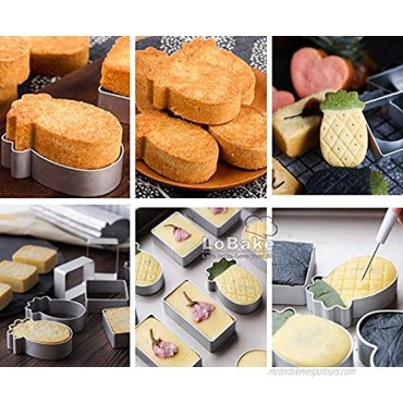 LoBake Pineapple shape aluminium small cake mold stainless steel press stamp mooncake mould fondant cookie biscuit molds DIY bakery