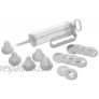 Premier Housewares Cake And Cookie Decorating Set 16-pieces White
