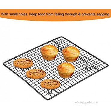1pc Baking Rack Stainless Steel Cooling and Baking Rack Nonstick Cooking Grill Tray for Baking Biscuit Cake Bread