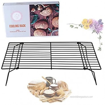 3-Tier Stackable Cooling rack Cross Grid Cooling Rack Non-stick Cake Rack Suitable for Pies Biscuits and Pastries