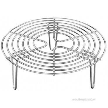 Cabilock Round Cooking Rack Stainless Steel Steamer Rack Grilling Rack Canning Rack Cooling Rack for Baking Canning Cooking
