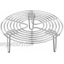Cabilock Round Cooking Rack Stainless Steel Steamer Rack Grilling Rack Canning Rack Cooling Rack for Baking Canning Cooking