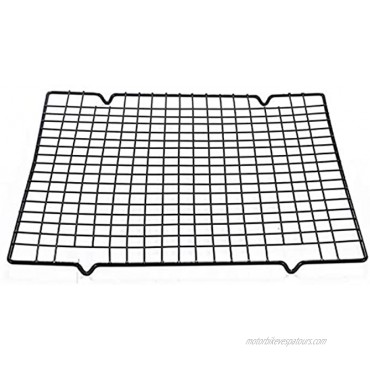 Cooling Rack for Baking 16.54 x 10.24inch Non-sticking Carbon Steel Oven and Dishwasher Safe Cakes Bread Cooling Grid for Home Party Store Cooking Roasting Grilling