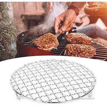 Cooling Racks for Cooking and Baking 6.5inch Stainless Steel Round Roasting Rack for Oven BBQ
