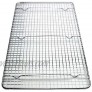 Great Credentials Cooling Rack Cross-wire Grid  Chrome Plated Steel Commercial Quality 10 x 18 inch. fits inside most standard full size pans