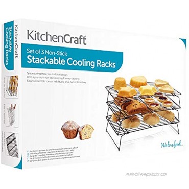 Kitchen Craft Non-Stick Three Tier Cooling Rack