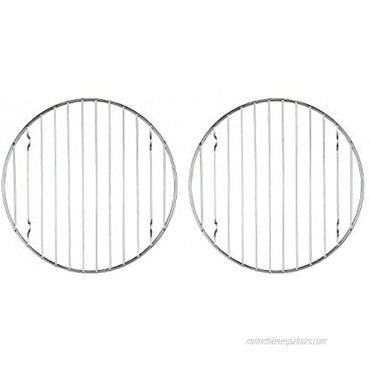 Mrs. Andersons Baking 43193 Mrs. Anderson’s Baking Professional Round Baking and Cooling Rack 6-Inches Set of 2
