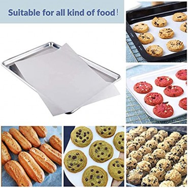 Geesta 200PCS 12x8 In Parchment Paper Valued Parchment Paper Sheets for Baking Cookies Cooking Frying Air Fryer Grilling Rack Oven（12x8 Inch