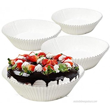 Non-Stick Round Cake Liner | Wax-Coated Paper Liners for Cakes and Baking | 8.75 in 32 Count