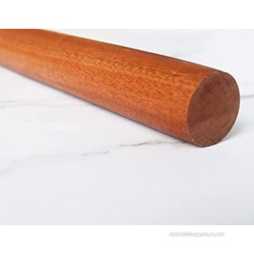 16 Inch Wood Rolling Pin Roller for Baking Pie Crust Pastries Pizza Dough and Cookie