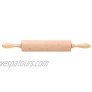 Ateco 12275 Professional Rolling Pin 12-Inch Barrel Made of Solid Rock Maple Made in the USA