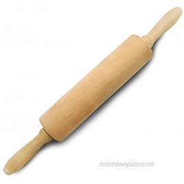 Best Mini Wood Rolling Pin Premium Maple Dough Roller Perfect Small Size for Skilled Bakers & Kids Essential Wooden Utensil for Bread Pastry Cookies Pizza Pie & Fondant 8-inch Working Area
